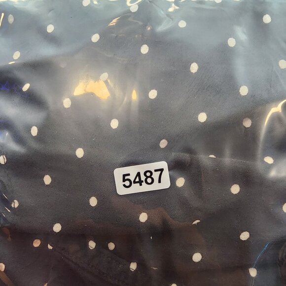 Women's Gap Black & White Polka Dot Shirt Button Down Size L - Picture 11 of 11